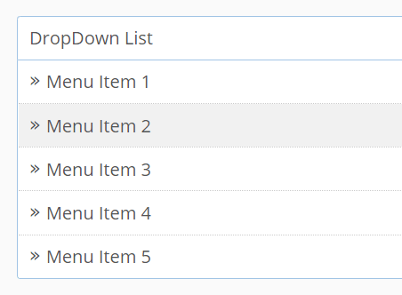 chtml dropdownlist