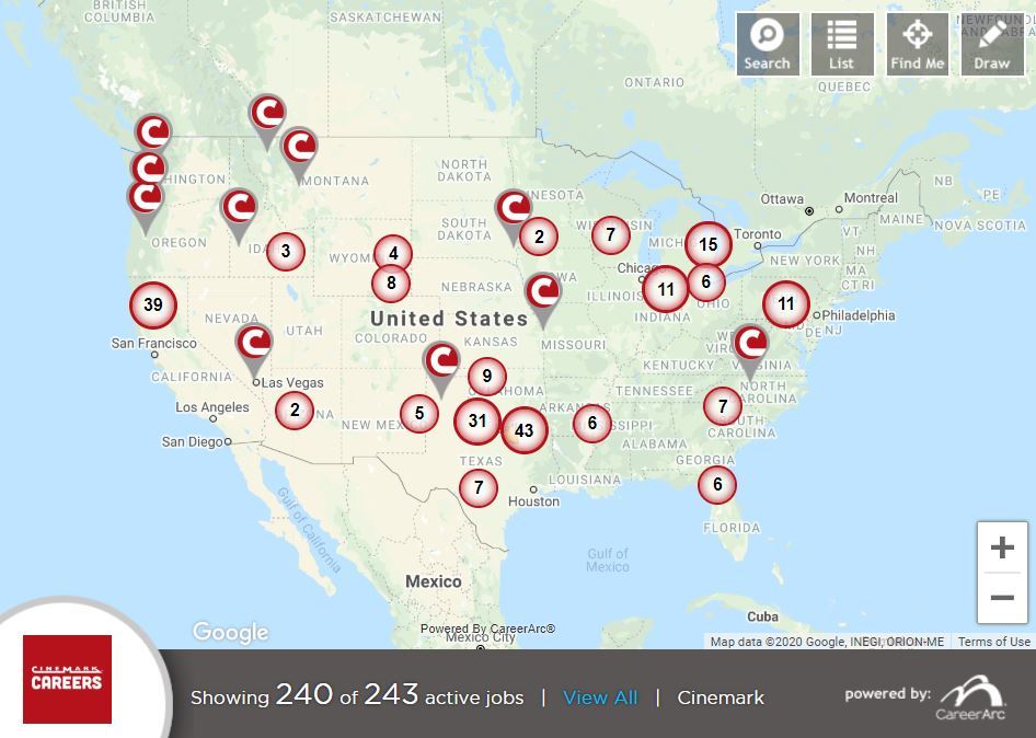 cinemark locations