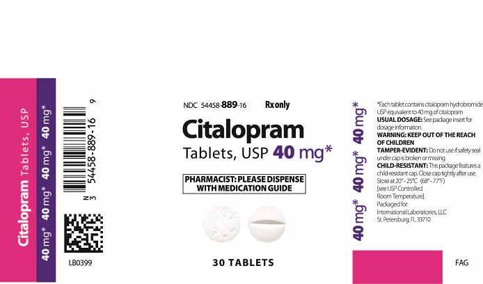 citalopram hydrobromide 40mg tab