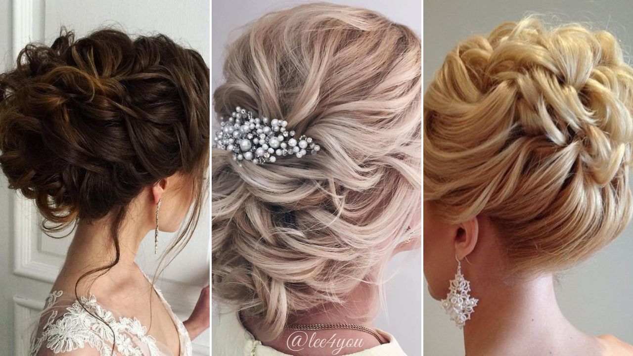 classy elegant wedding hair updo