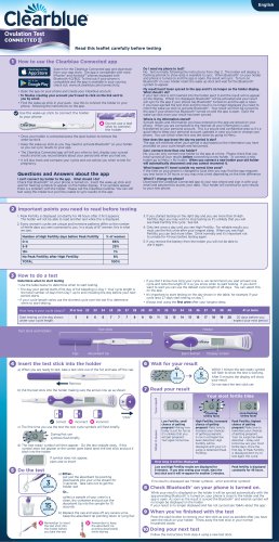 clear blue advanced digital ovulation test instructions