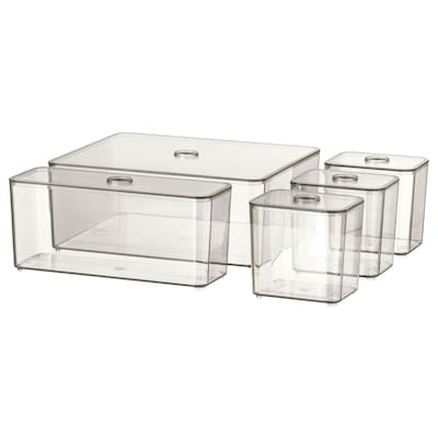 clear storage bins ikea