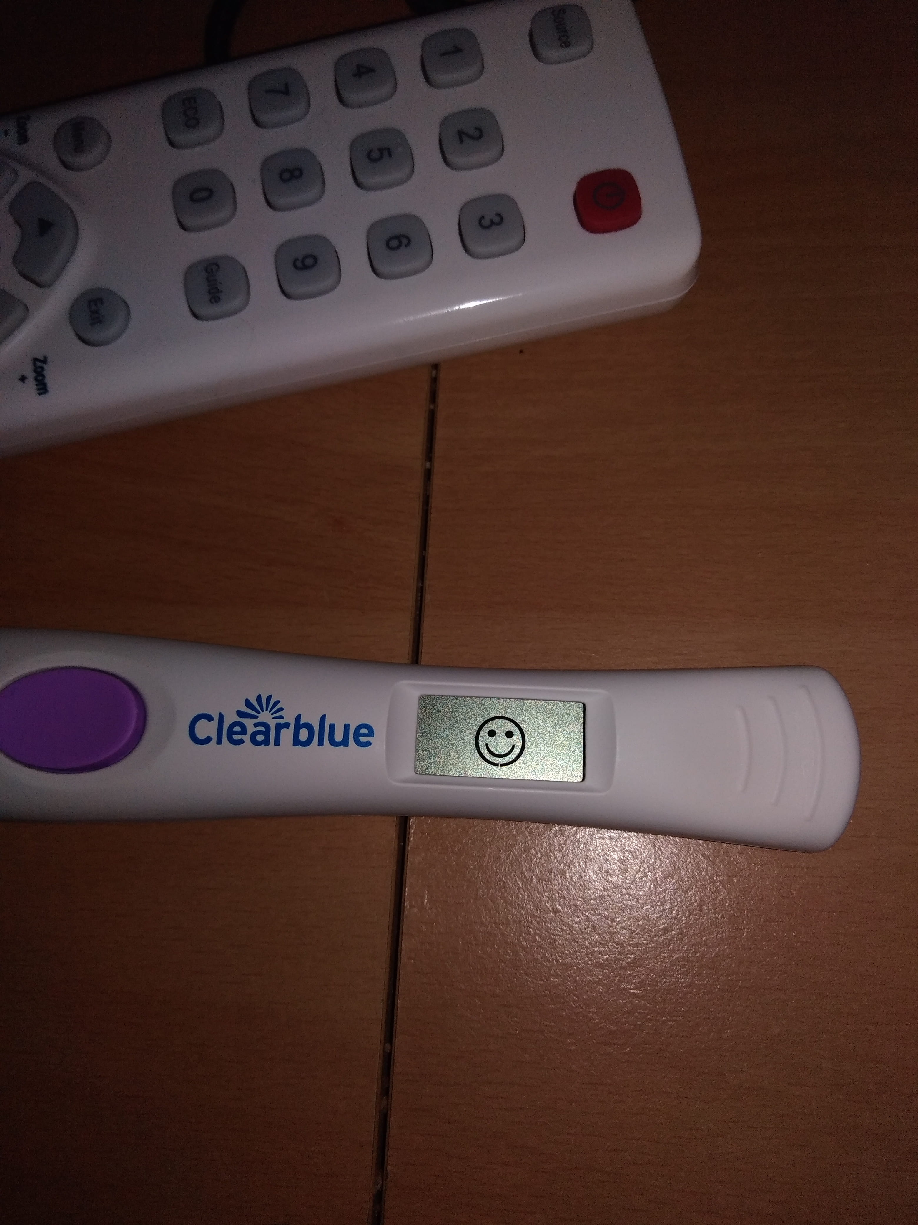 clearblue test ovulation positif