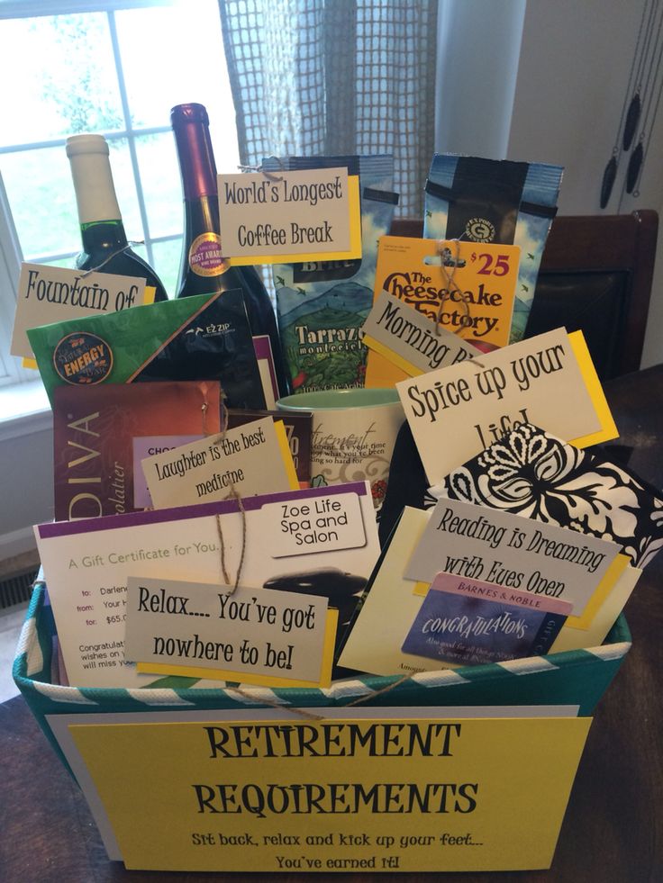 clever retirement gifts