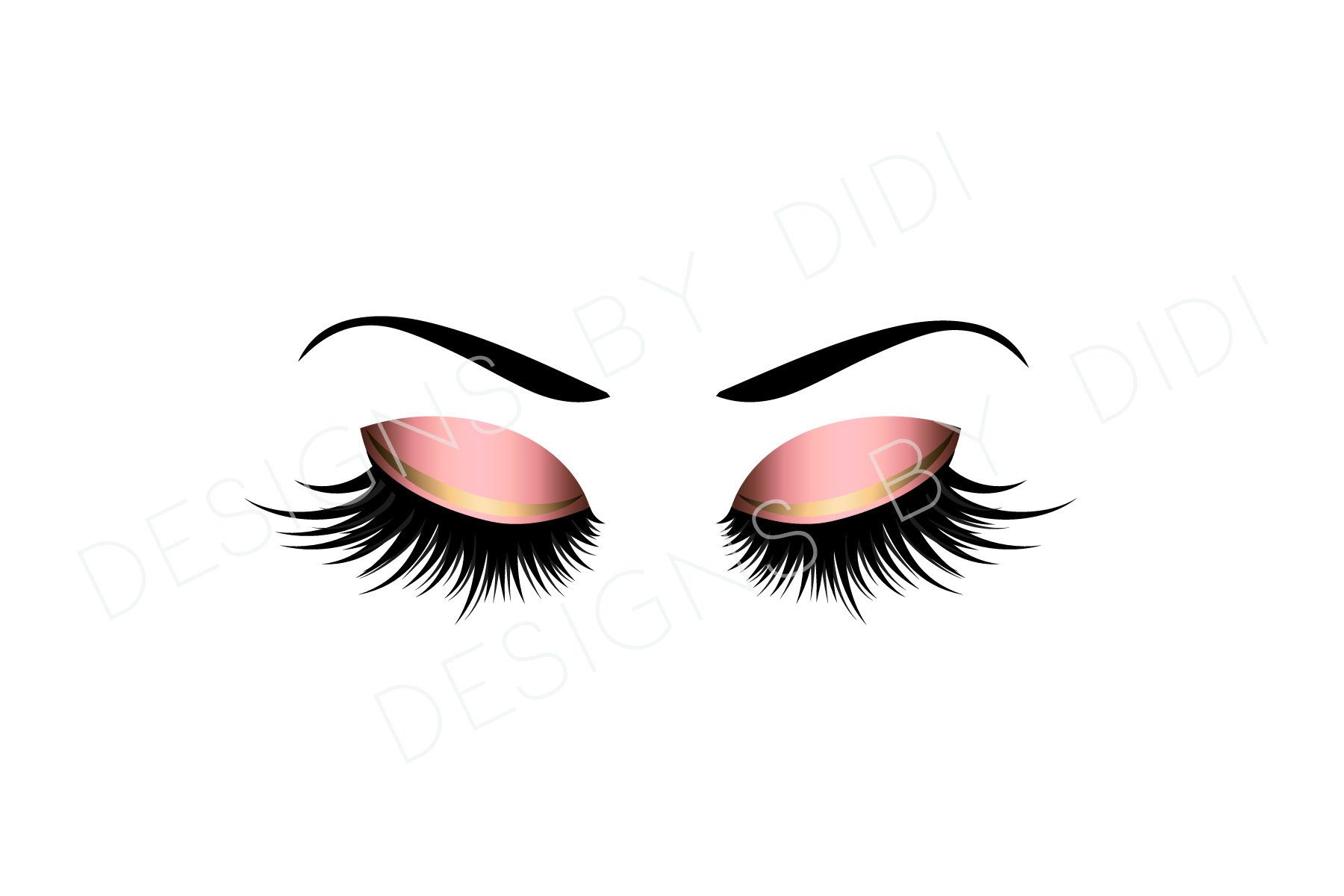 clip art lashes