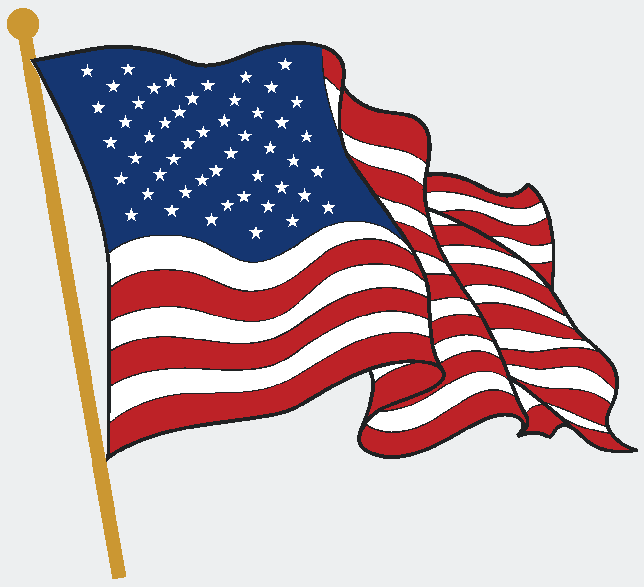 clip art of flag