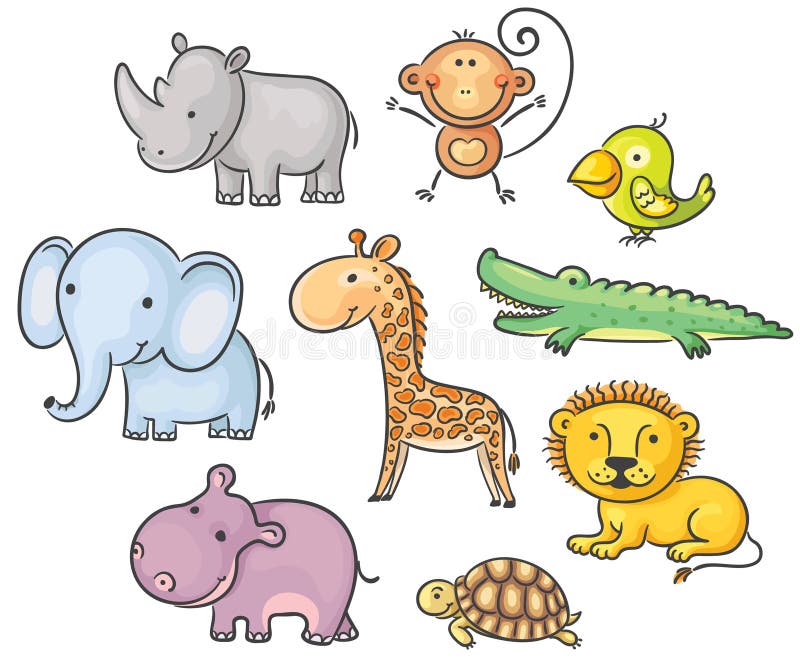 clipart african animals