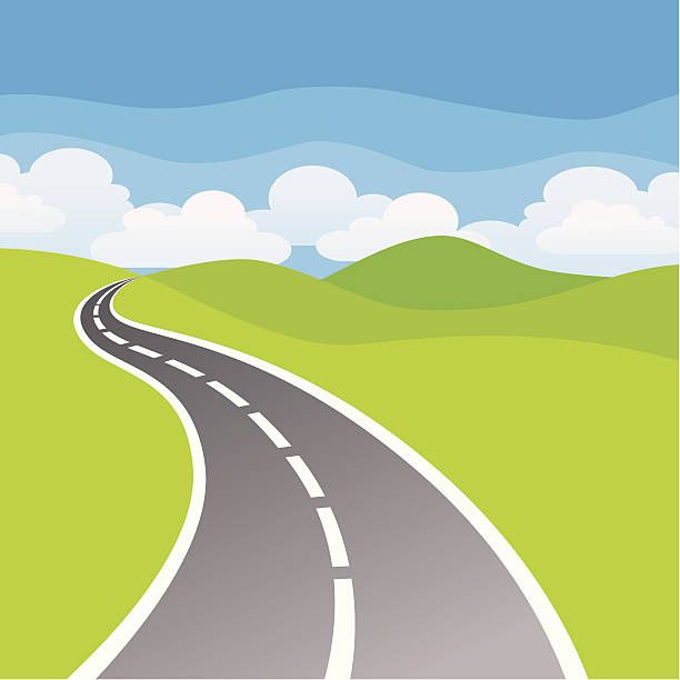 clipart road images