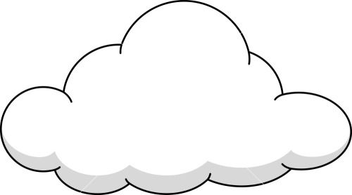 cloud cartoon clipart