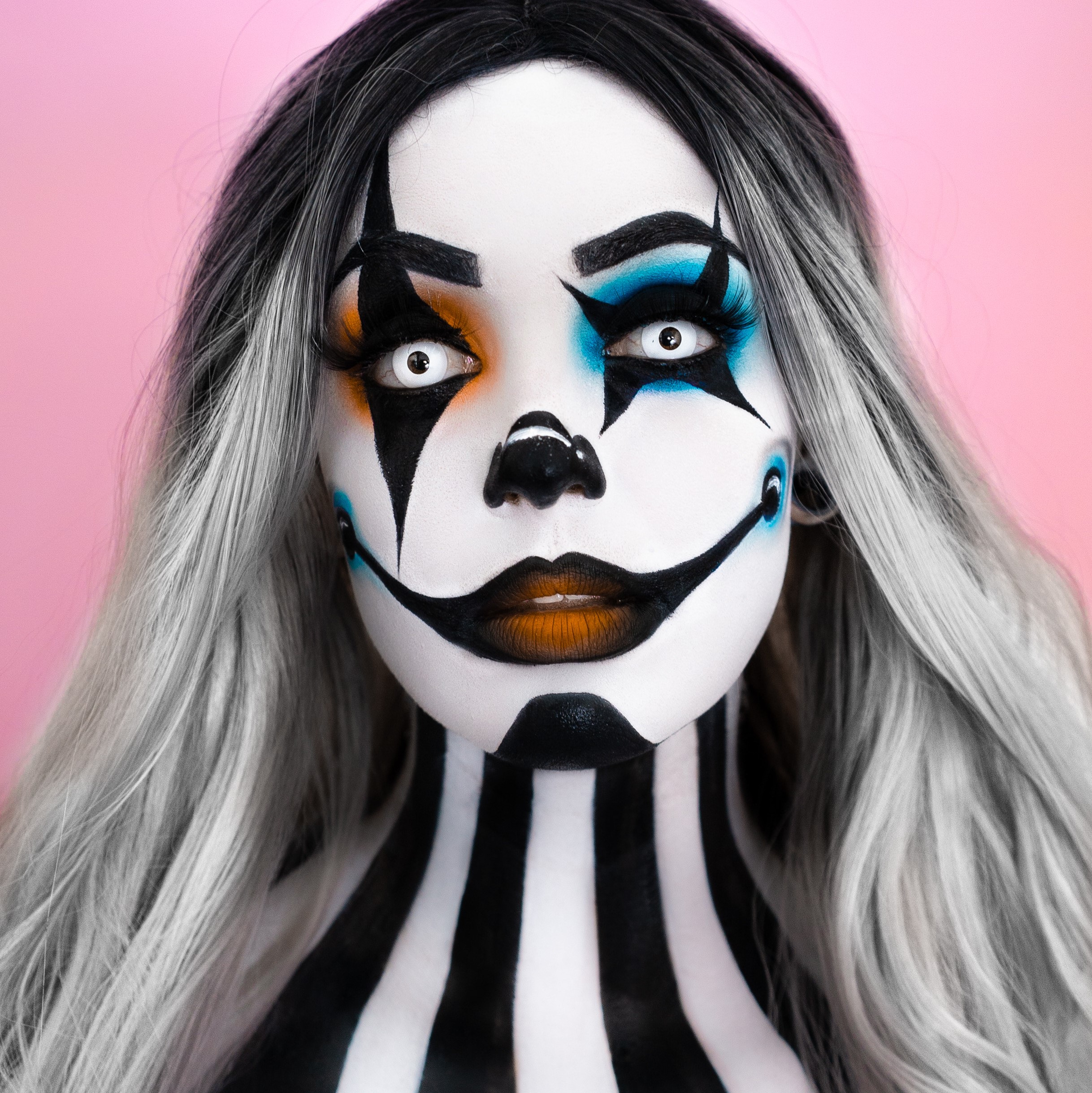 clown make-up halloween