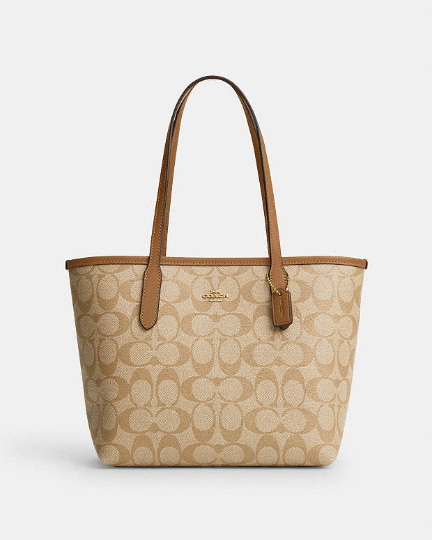 coach tote bag size