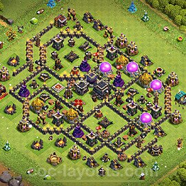 coc bases th9