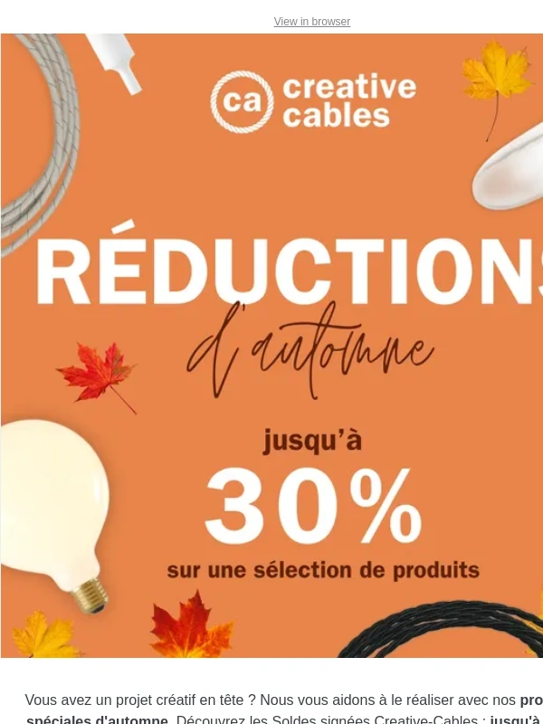 code promo creative cable