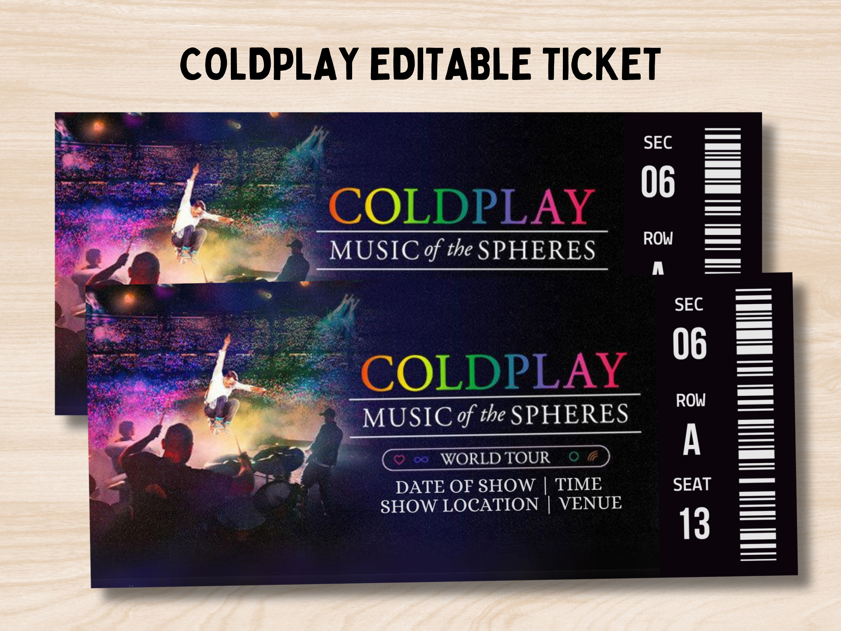 coldplay tickets