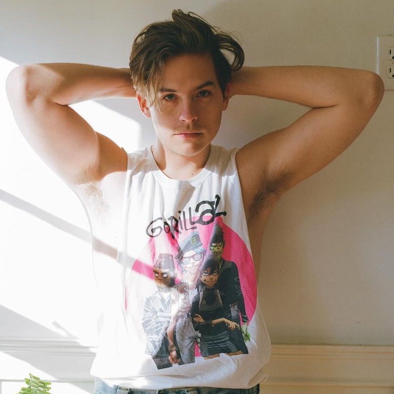 cole sprouse armpit