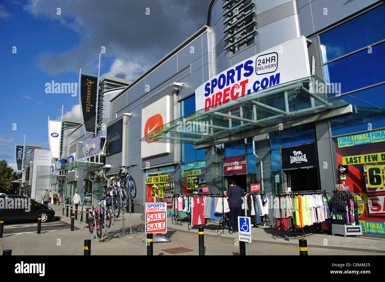 colney fields shopping park shops