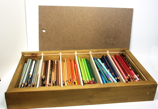 colored pencil storage