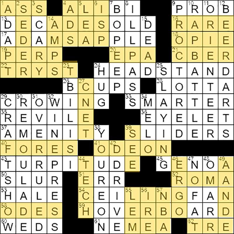 coming last is the best crossword clue