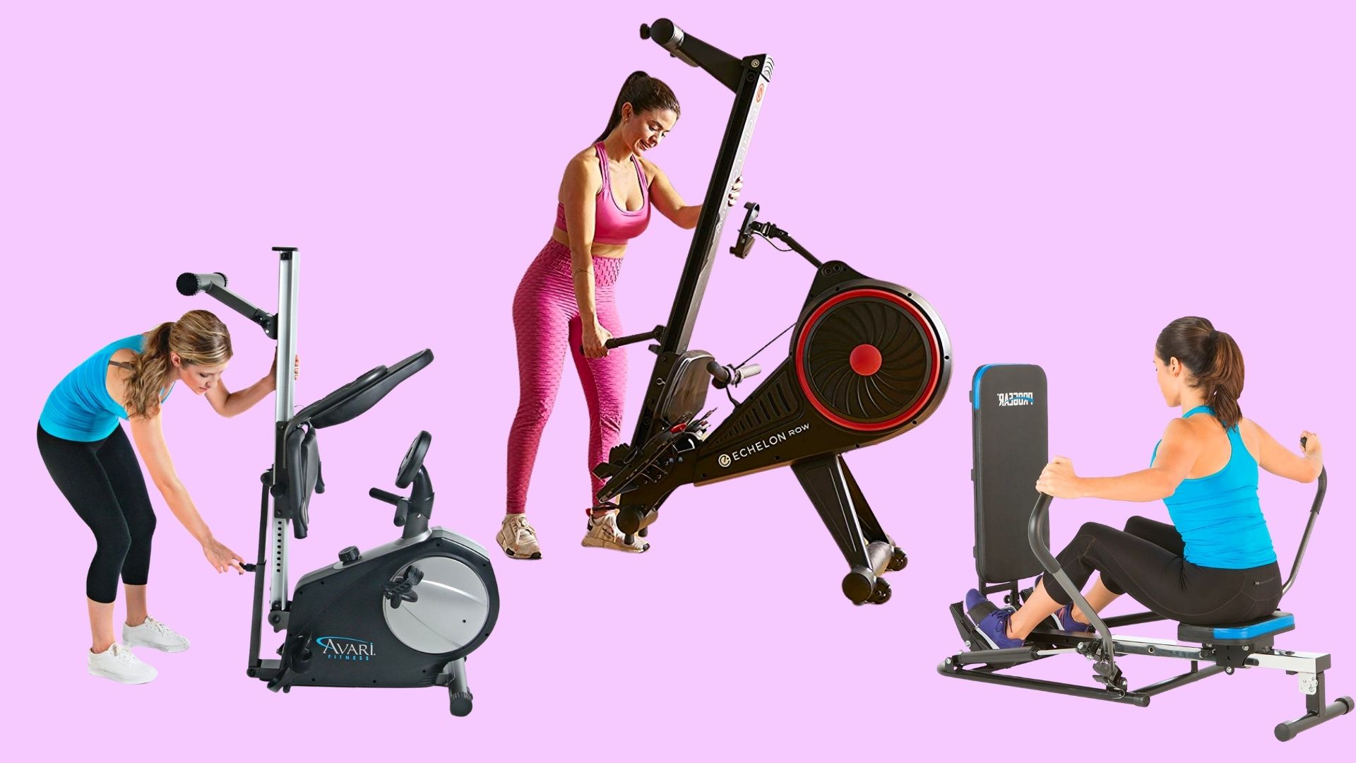 compact rowing machine