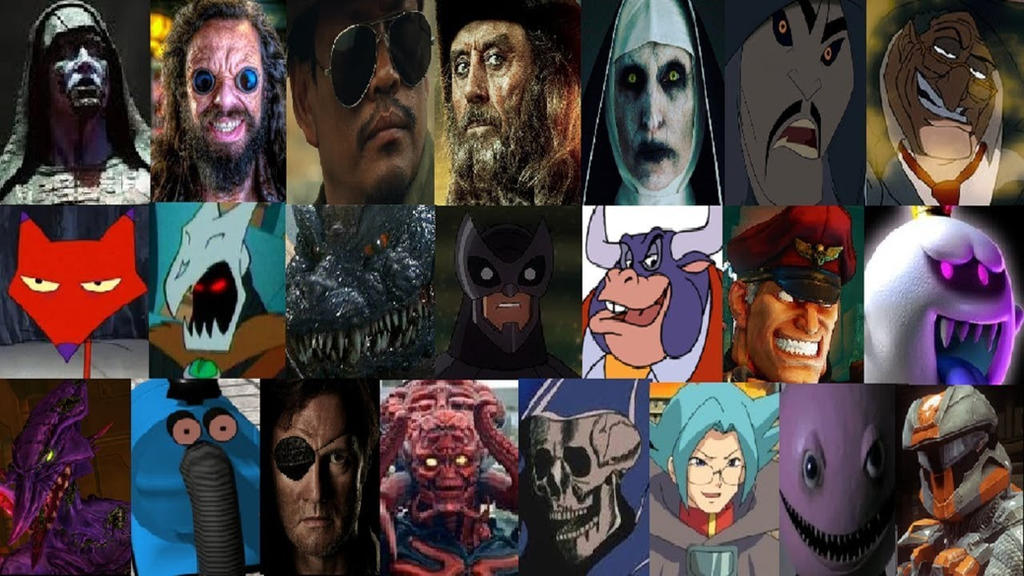 complete monster villains