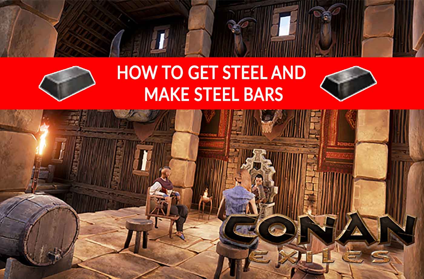 conan exiles steel ingot