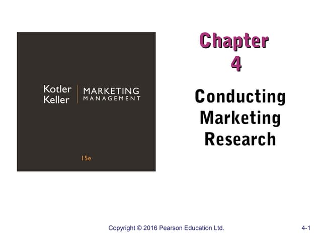 conducting marketing research ppt