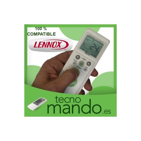 control remoto aire acondicionado lennox