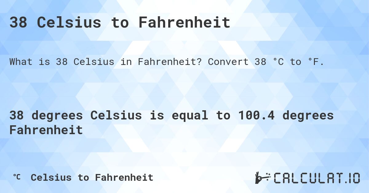 convert 38.6 celsius to fahrenheit