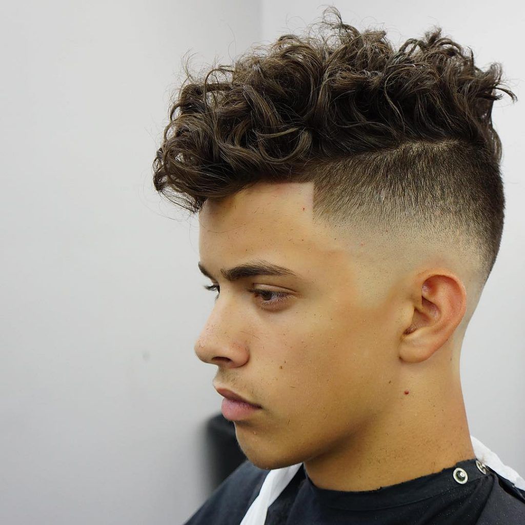 cool haircut for curly hair boy