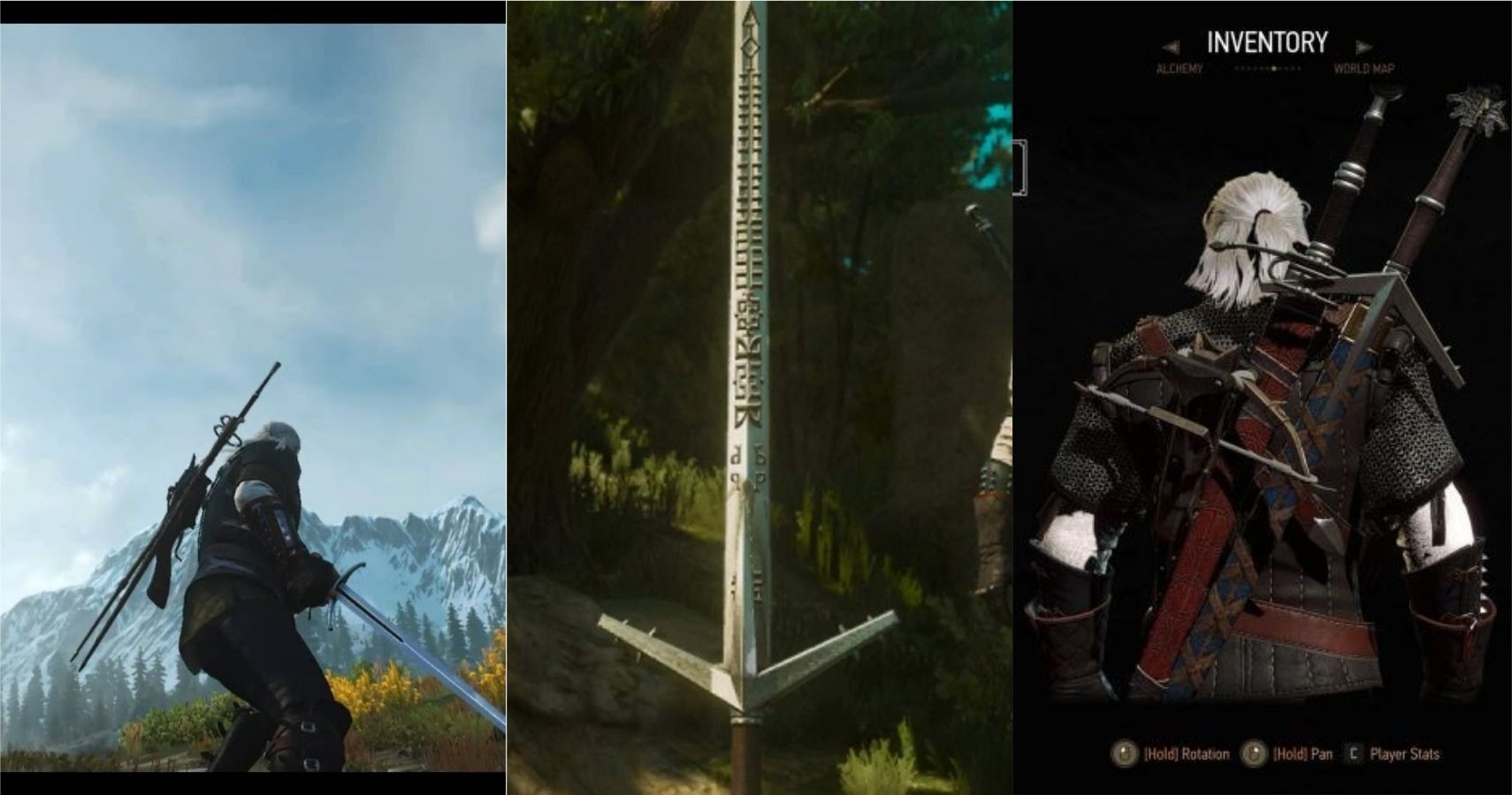 coolest witcher 3 swords