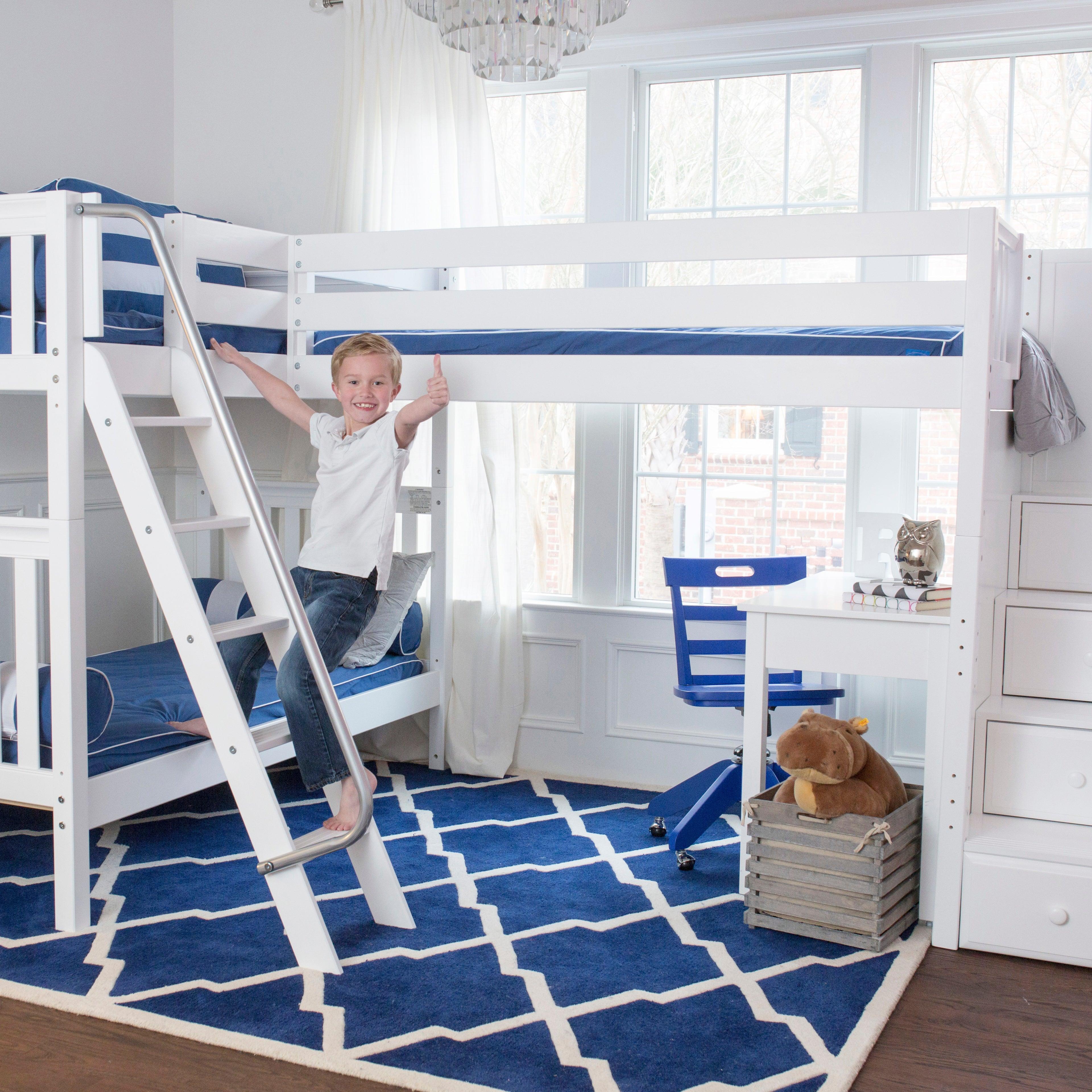 corner bunk beds