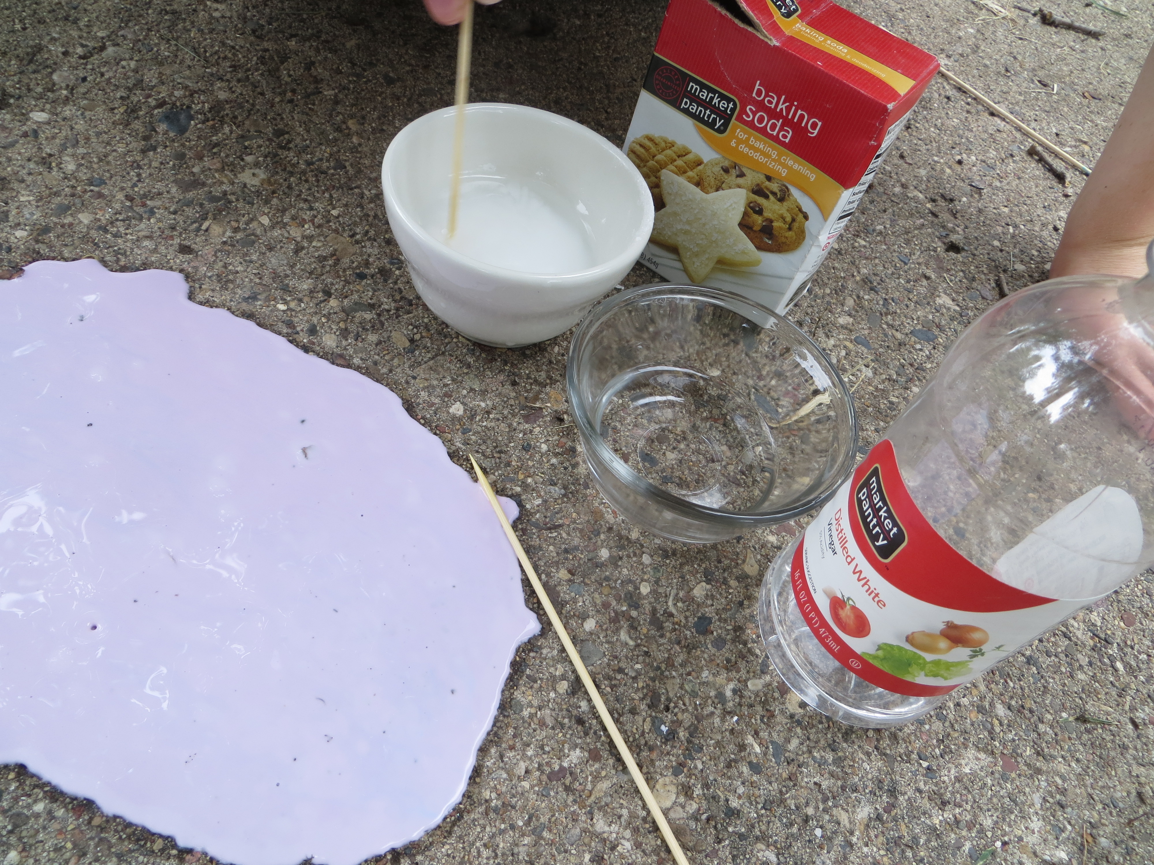 cornstarch to flatten paint