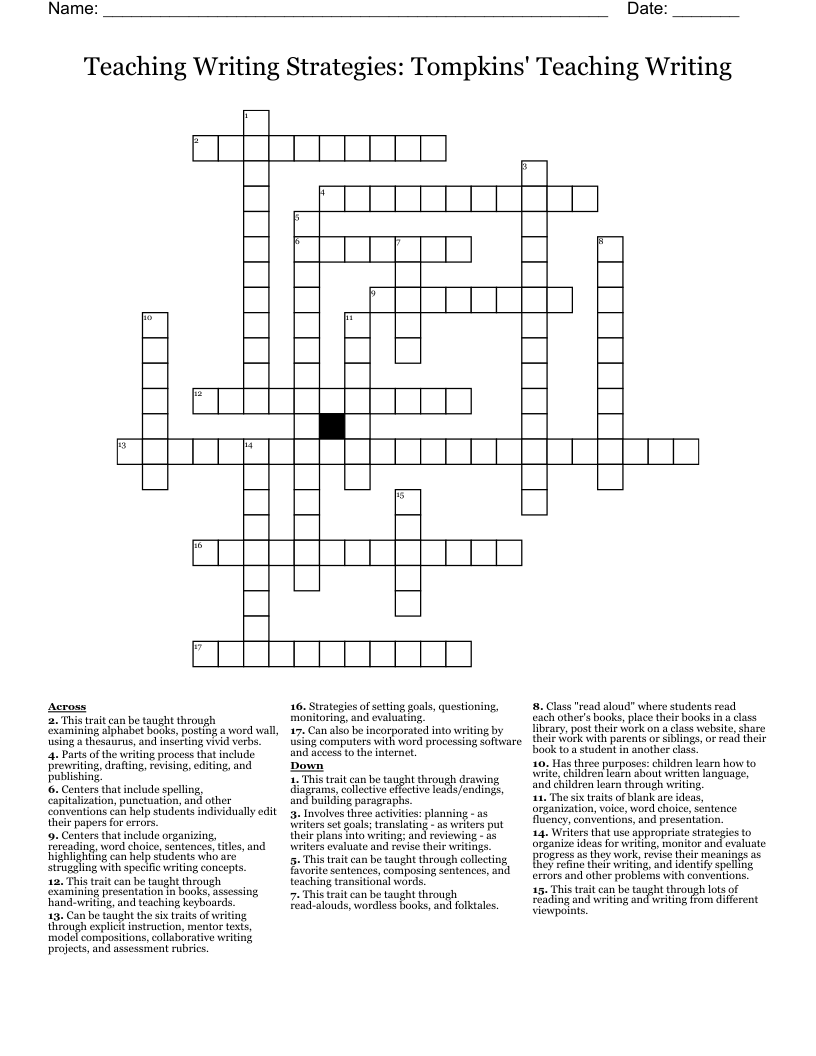 correct and revise a text crossword clue