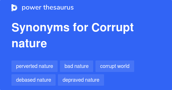 corrupted synonym