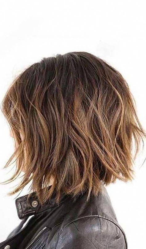 corte messy bob