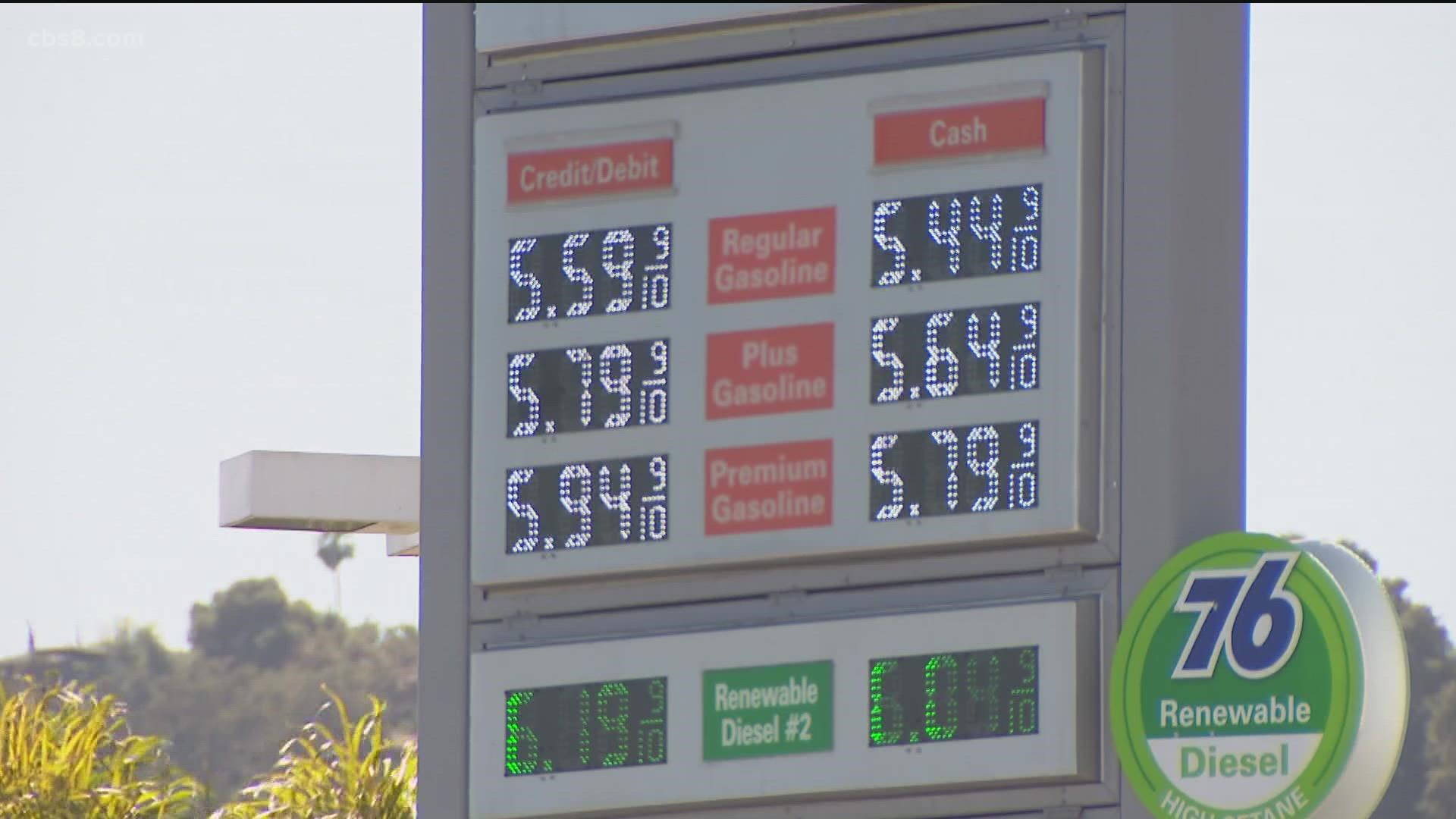 costco gas price east hills