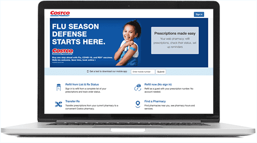 costco pharmacy online