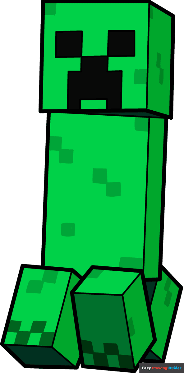 creeper drawing