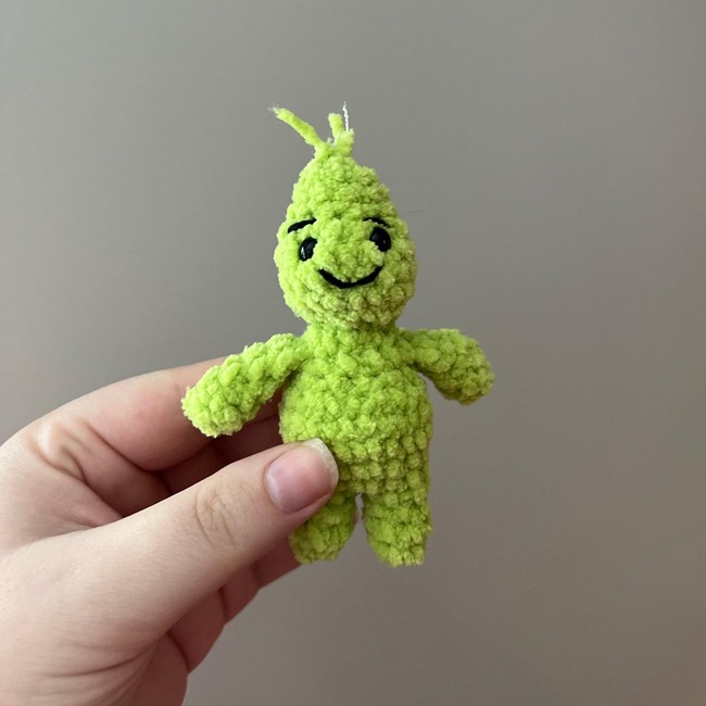 crochet grinch