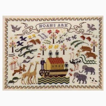 cross stitch noahs ark