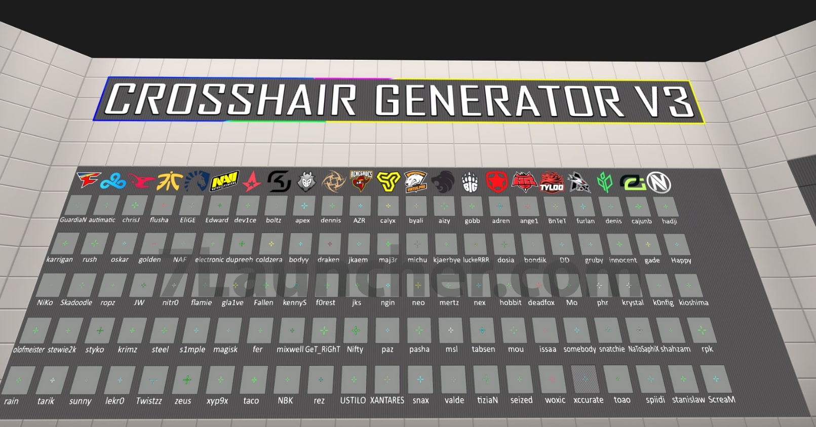 cs go crosshair generator