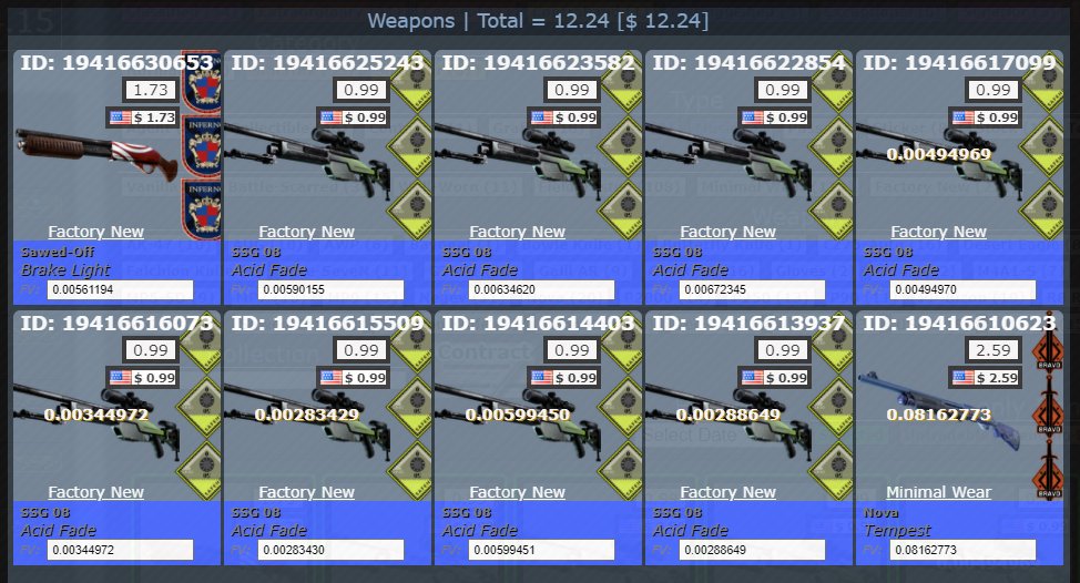 csgo trade up profit