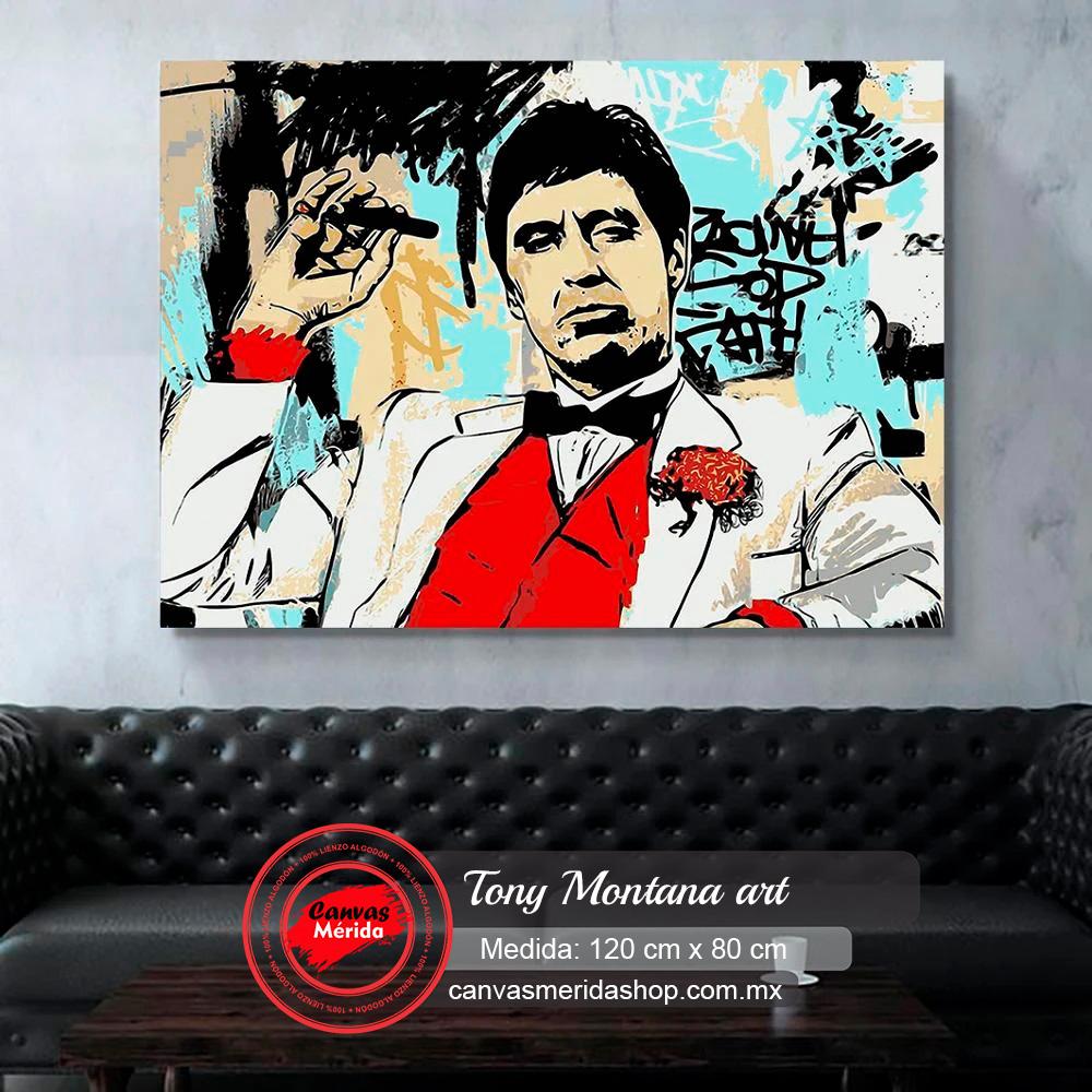 cuadro tony montana