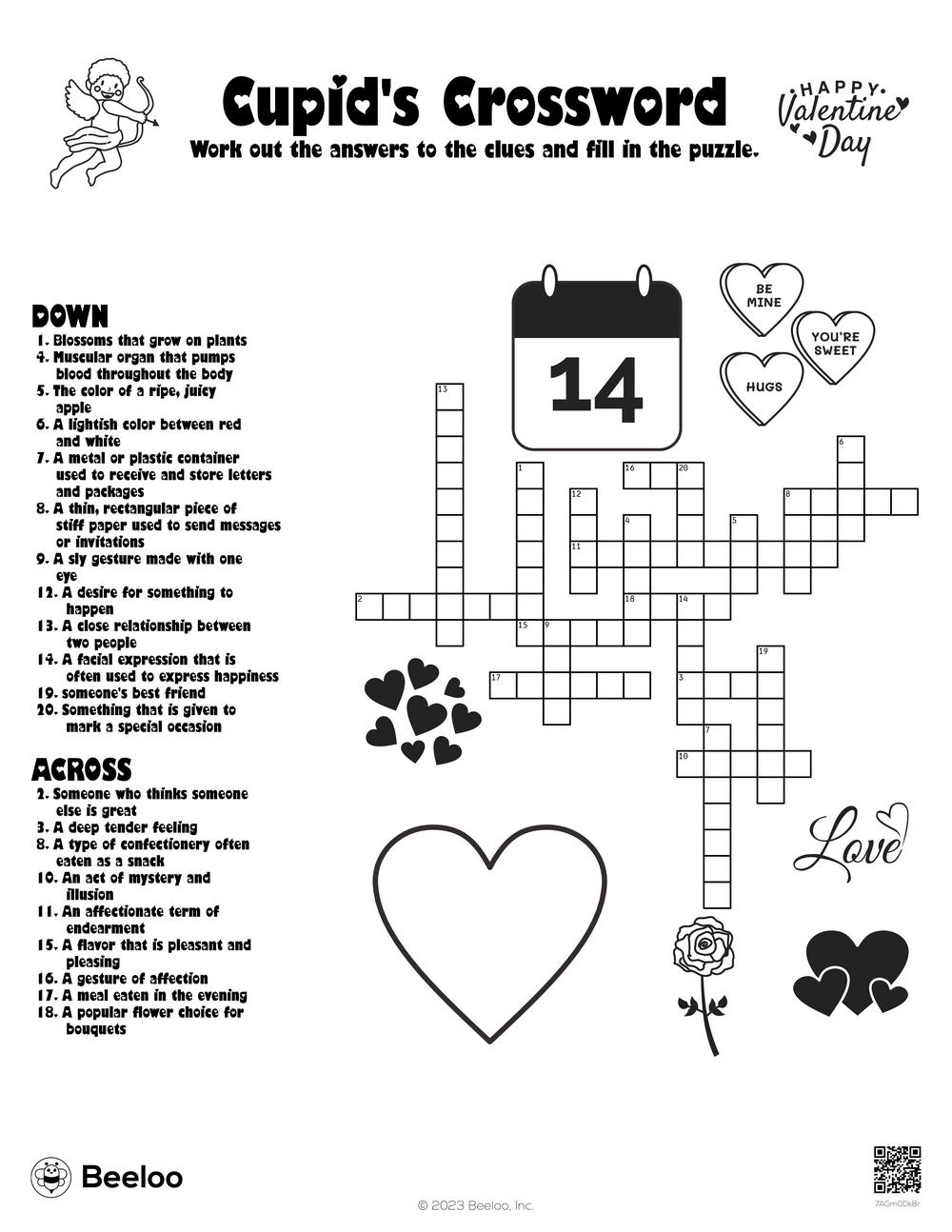 cupid crossword