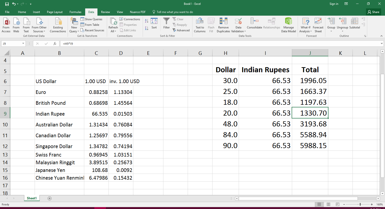 currency converter inr to dollar