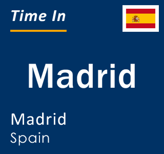 current time in spain now