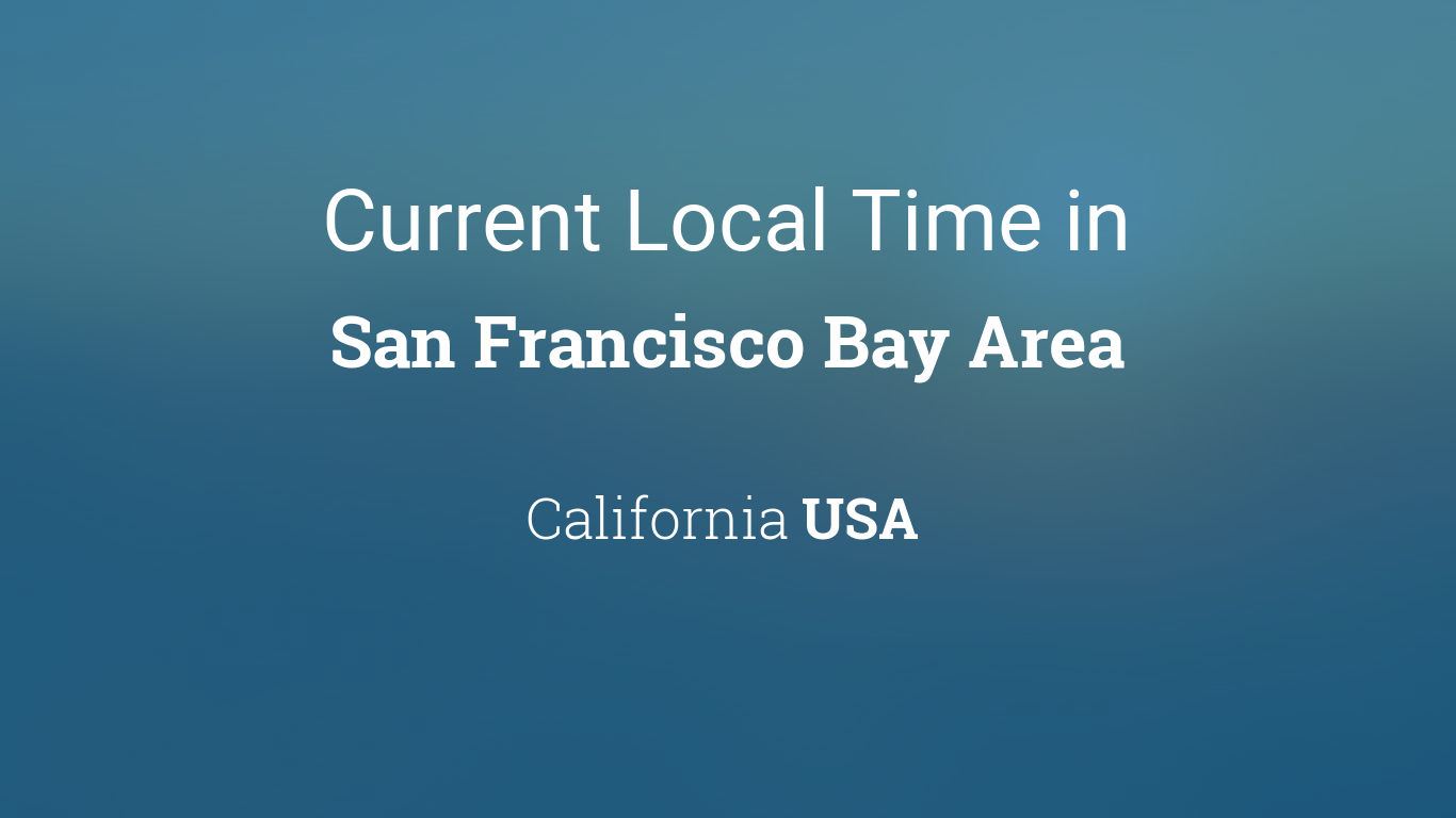 current time sfo