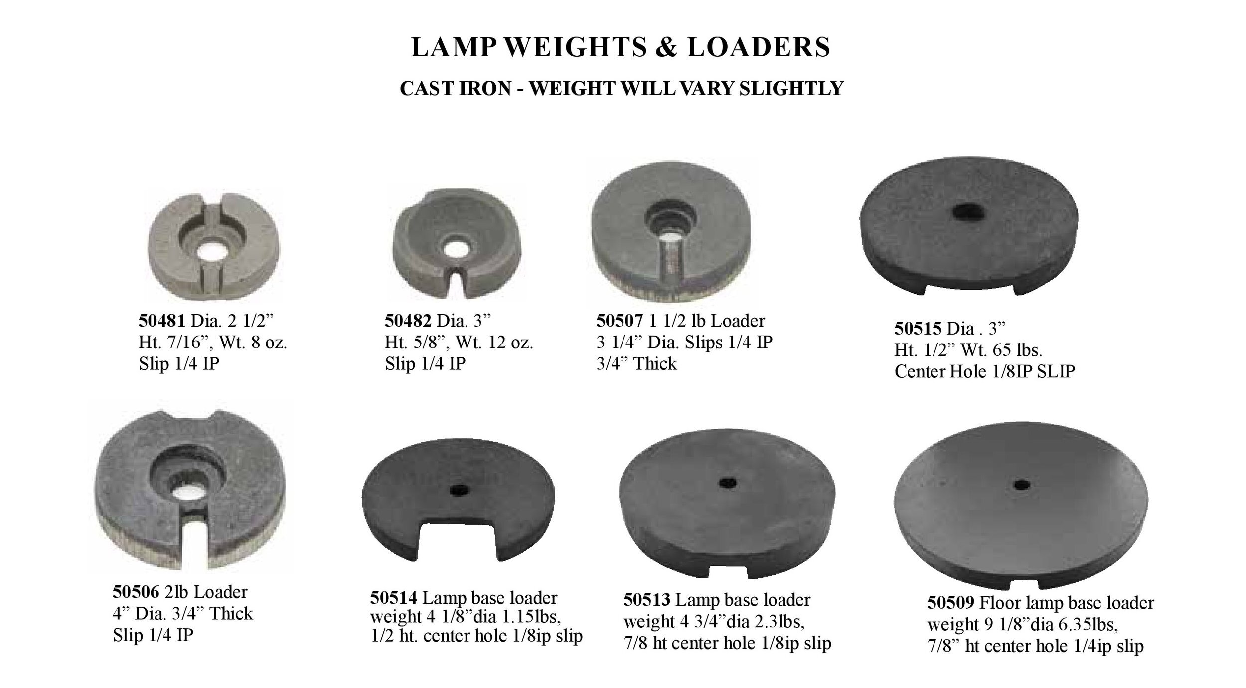 floor lamp base weight