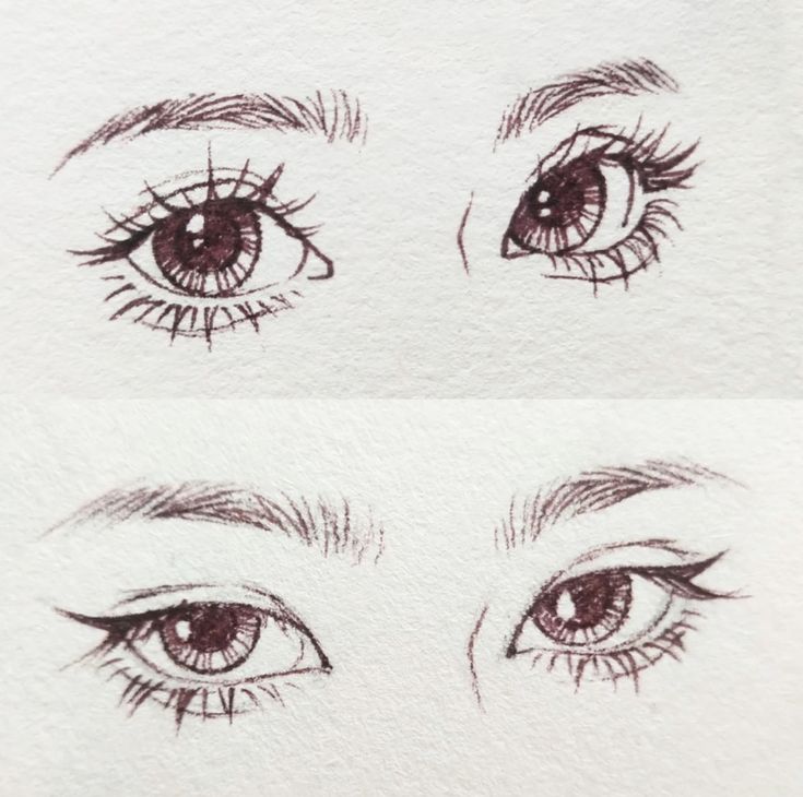 eyes draw