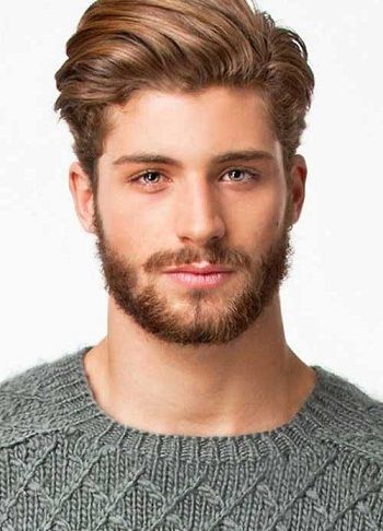 medium hair male styles